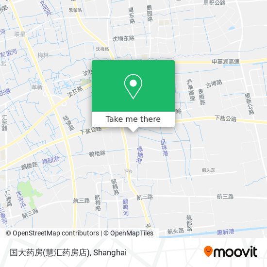 国大药房(慧汇药房店) map