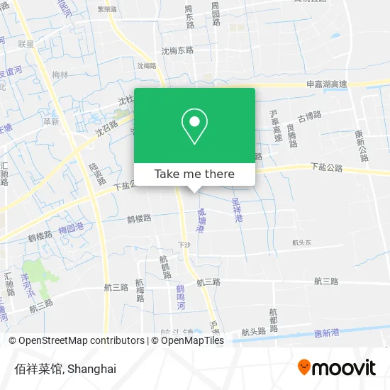 佰祥菜馆 map