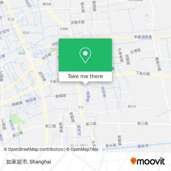 如家超市 map