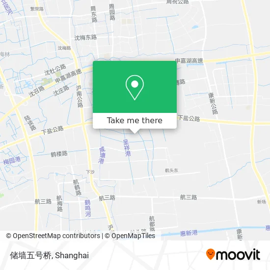 储墙五号桥 map