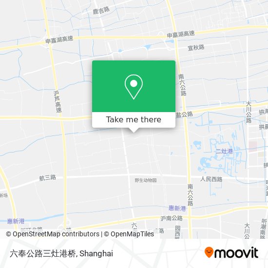 六奉公路三灶港桥 map