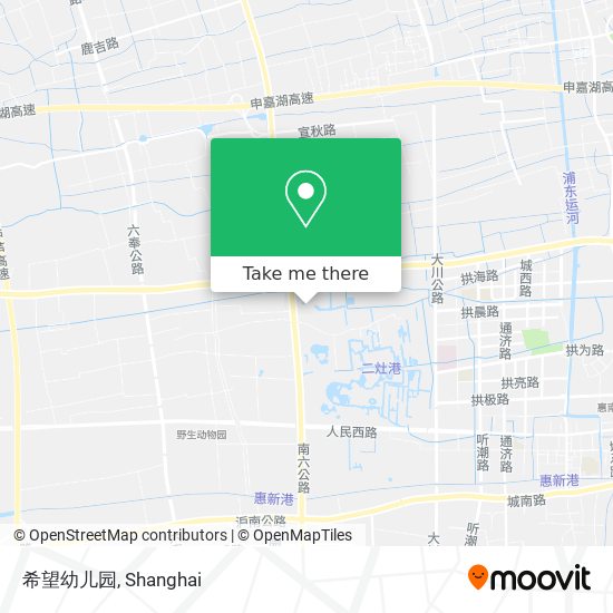 希望幼儿园 map