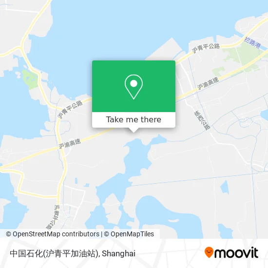 中国石化(沪青平加油站) map