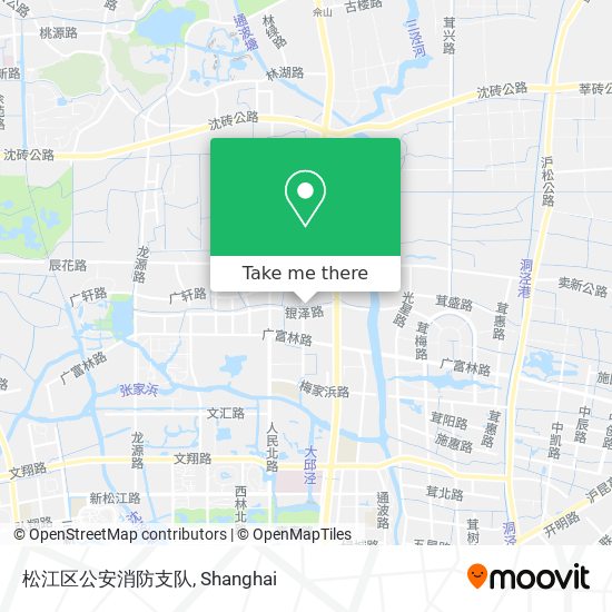 松江区公安消防支队 map