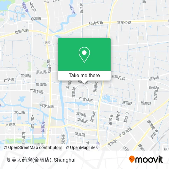 复美大药房(金丽店) map