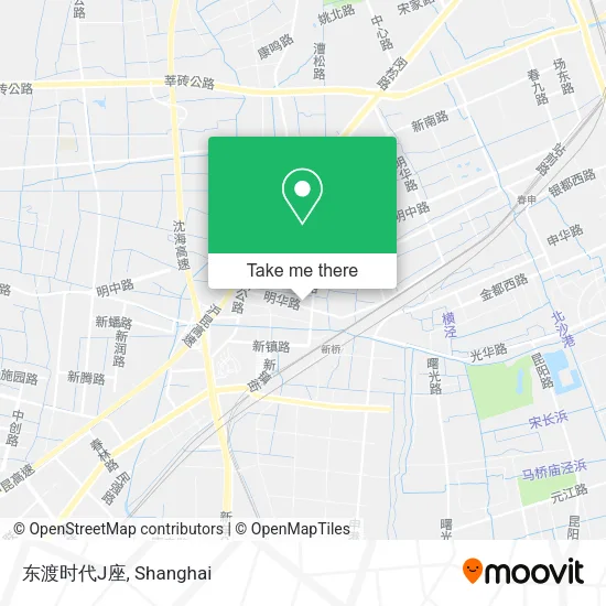 东渡时代J座 map