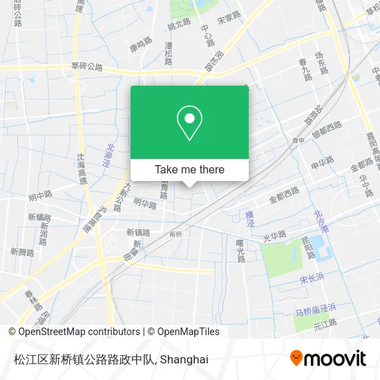 松江区新桥镇公路路政中队 map
