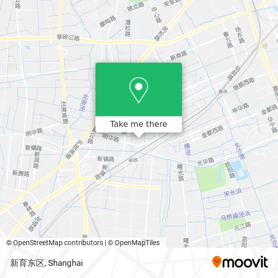 新育东区 map