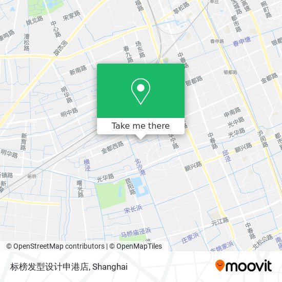 标榜发型设计申港店 map