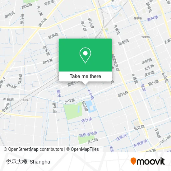 悦承大楼 map