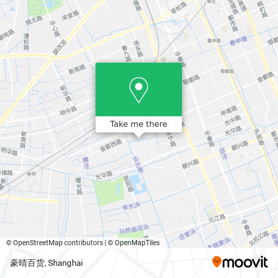 豪晴百货 map