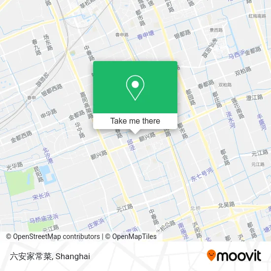 六安家常菜 map
