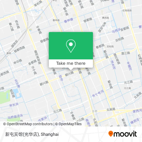新屯宾馆(光华店) map