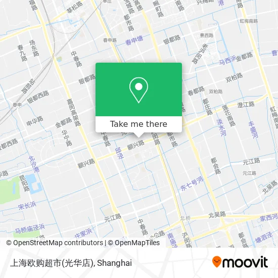 上海欧购超市(光华店) map