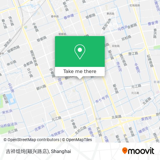 吉祥馄饨(颛兴路店) map