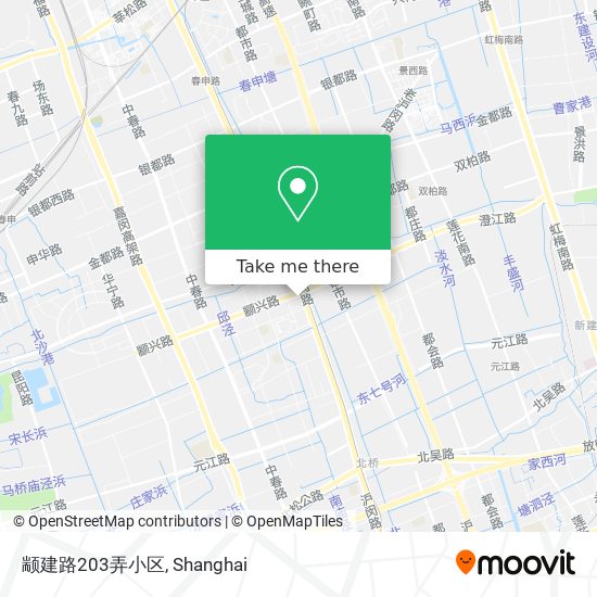 颛建路203弄小区 map