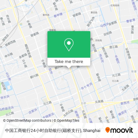 中国工商银行24小时自助银行(颛桥支行) map