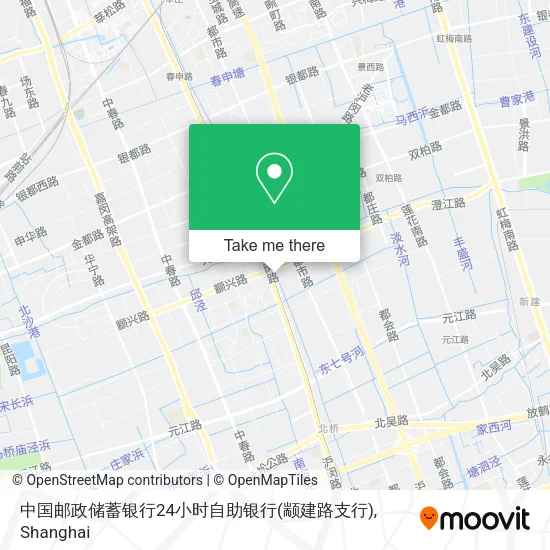 中国邮政储蓄银行24小时自助银行(颛建路支行) map