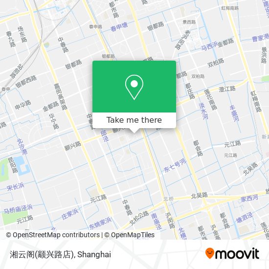 湘云阁(颛兴路店) map