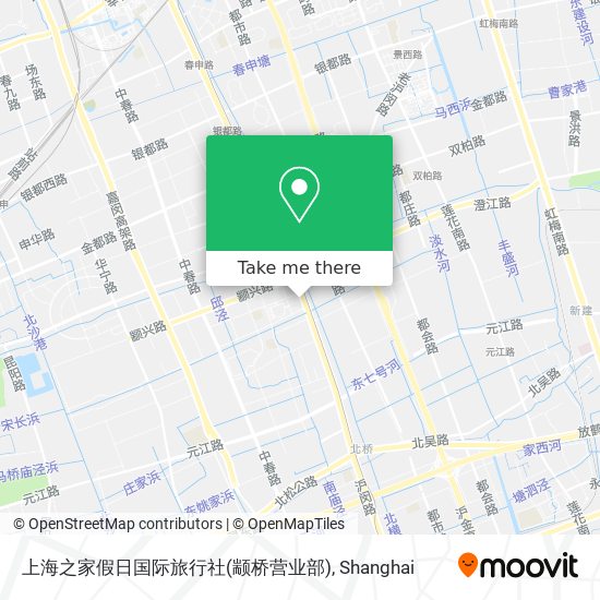 上海之家假日国际旅行社(颛桥营业部) map