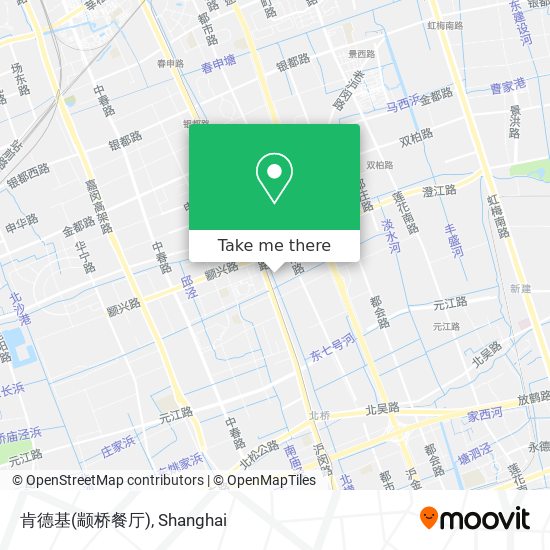 肯德基(颛桥餐厅) map