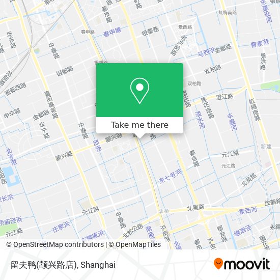 留夫鸭(颛兴路店) map