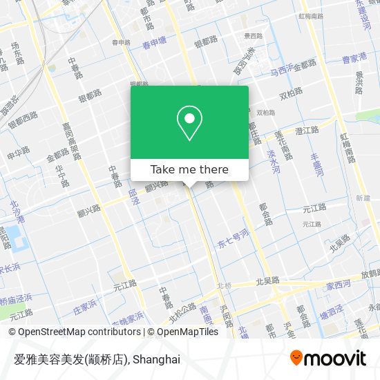 爱雅美容美发(颛桥店) map