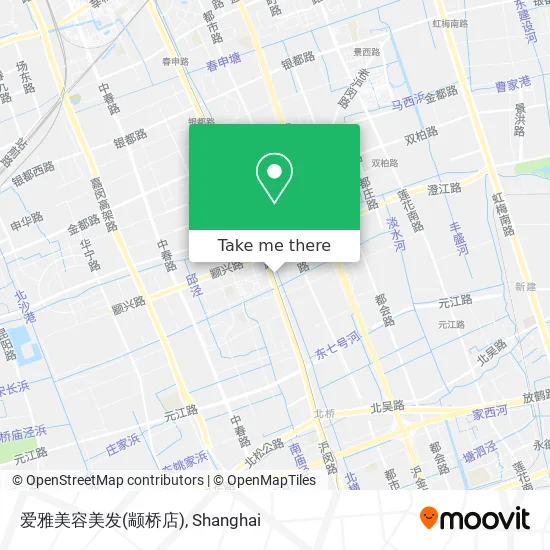 爱雅美容美发(颛桥店) map