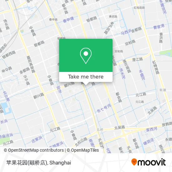 苹果花园(颛桥店) map