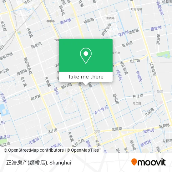 正浩房产(颛桥店) map