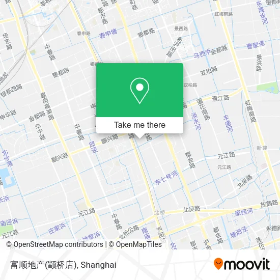 富顺地产(颛桥店) map