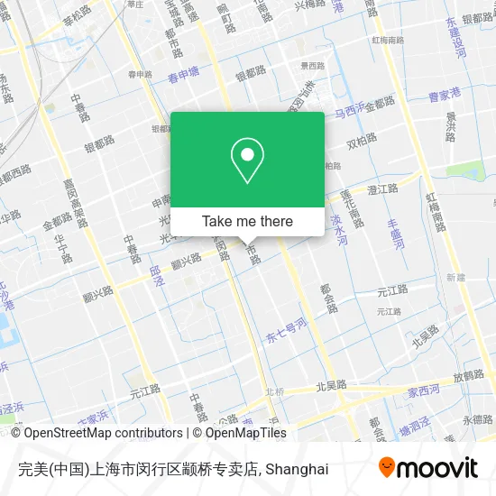 完美(中国)上海市闵行区颛桥专卖店 map
