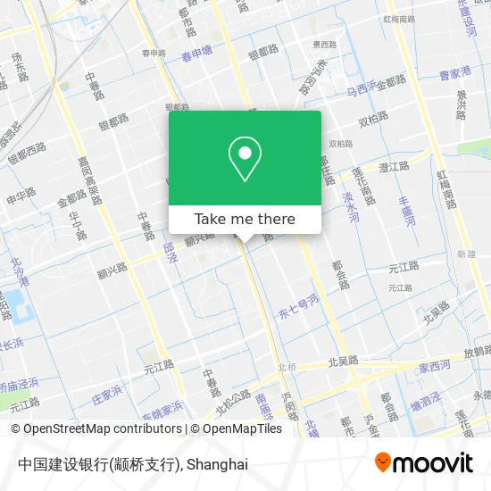中国建设银行(颛桥支行) map