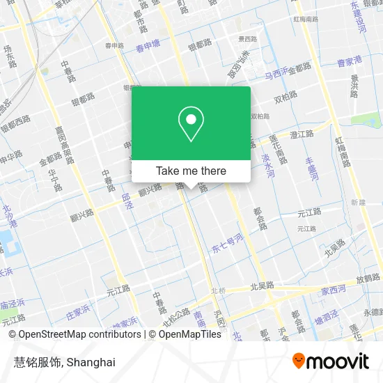 慧铭服饰 map