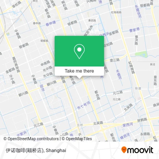 伊诺咖啡(颛桥店) map
