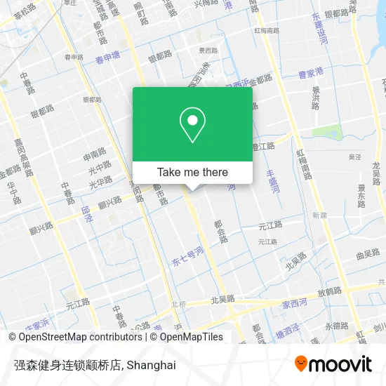 强森健身连锁颛桥店 map
