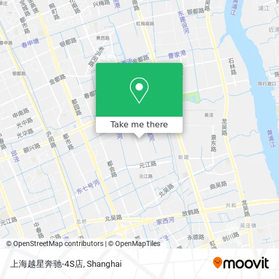 上海越星奔驰-4S店 map