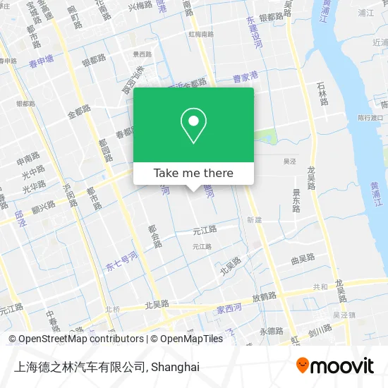 上海德之林汽车有限公司 map
