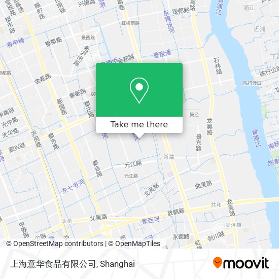 上海意华食品有限公司 map