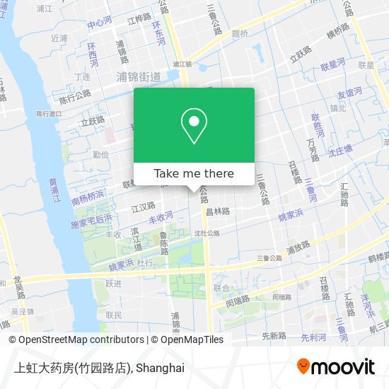 上虹大药房(竹园路店) map