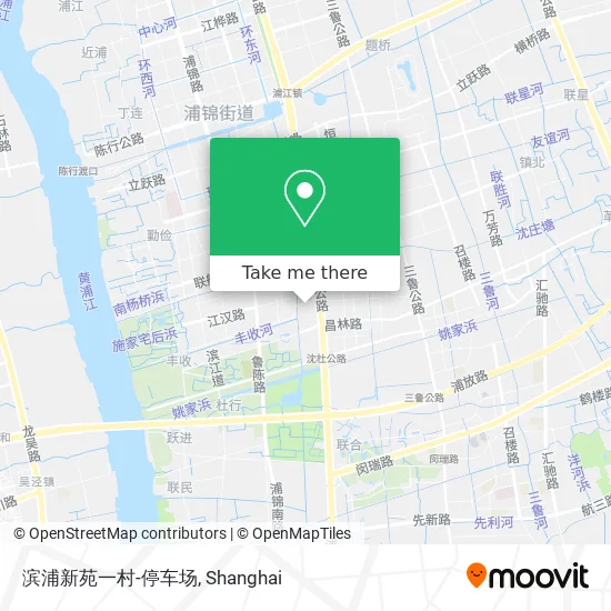 滨浦新苑一村-停车场 map