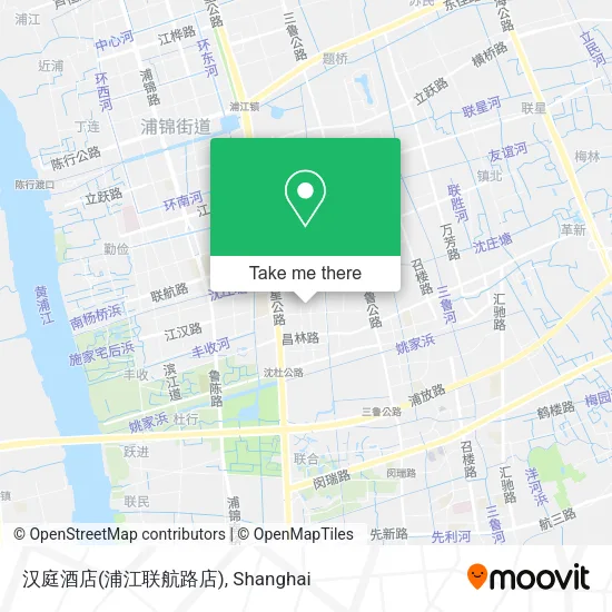 汉庭酒店(浦江联航路店) map