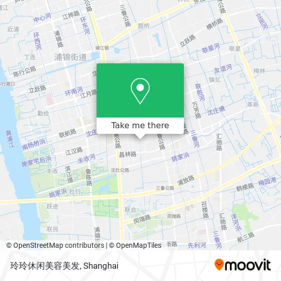 玲玲休闲美容美发 map