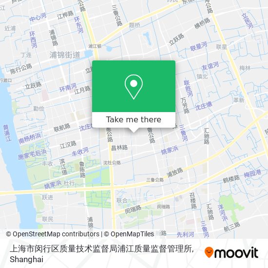 上海市闵行区质量技术监督局浦江质量监督管理所 map