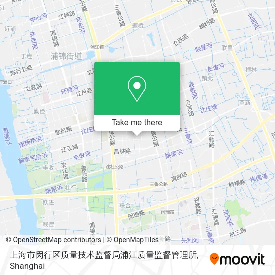 上海市闵行区质量技术监督局浦江质量监督管理所 map