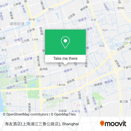 海友酒店(上海浦江三鲁公路店) map