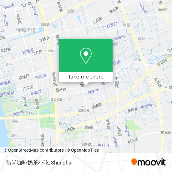 街尚咖啡奶茶小吃 map