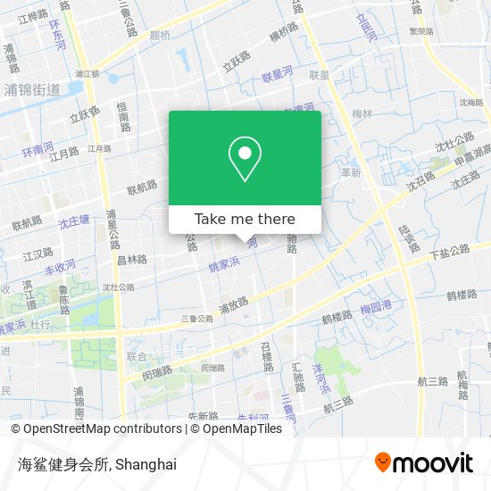 海鲨健身会所 map