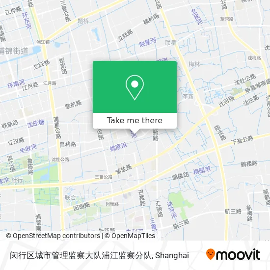 闵行区城市管理监察大队浦江监察分队 map
