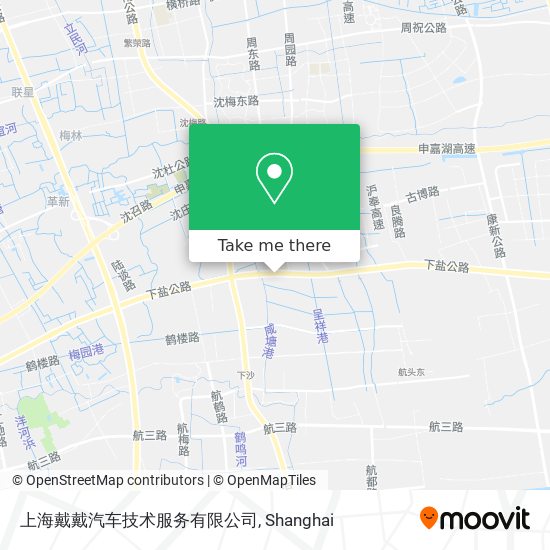 上海戴戴汽车技术服务有限公司 map